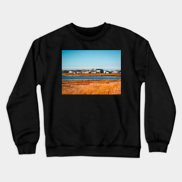 Maisonnette Fishing Village in New-Brunswick, Canada V2 Crewneck Sweatshirt by Family journey with God